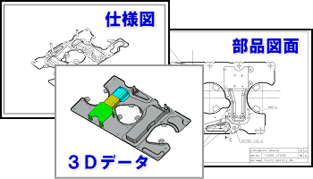 3Dデータ衝からの試作手配